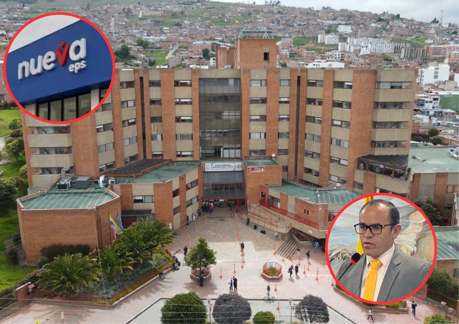 Desde este 1 de enero de 2026 el Hospital Universitario San Rafael de Tunja suspendió los servicios ambulatorios a los usuarios afiliados a la Nueva EPS.