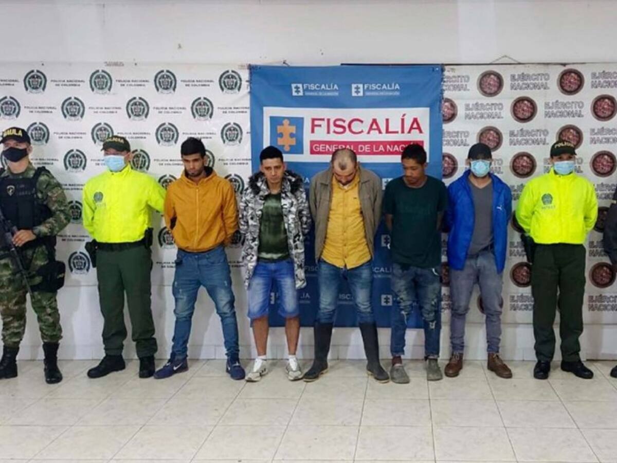 A la cárcel cinco hombres por presunto homicidio en Putumayo