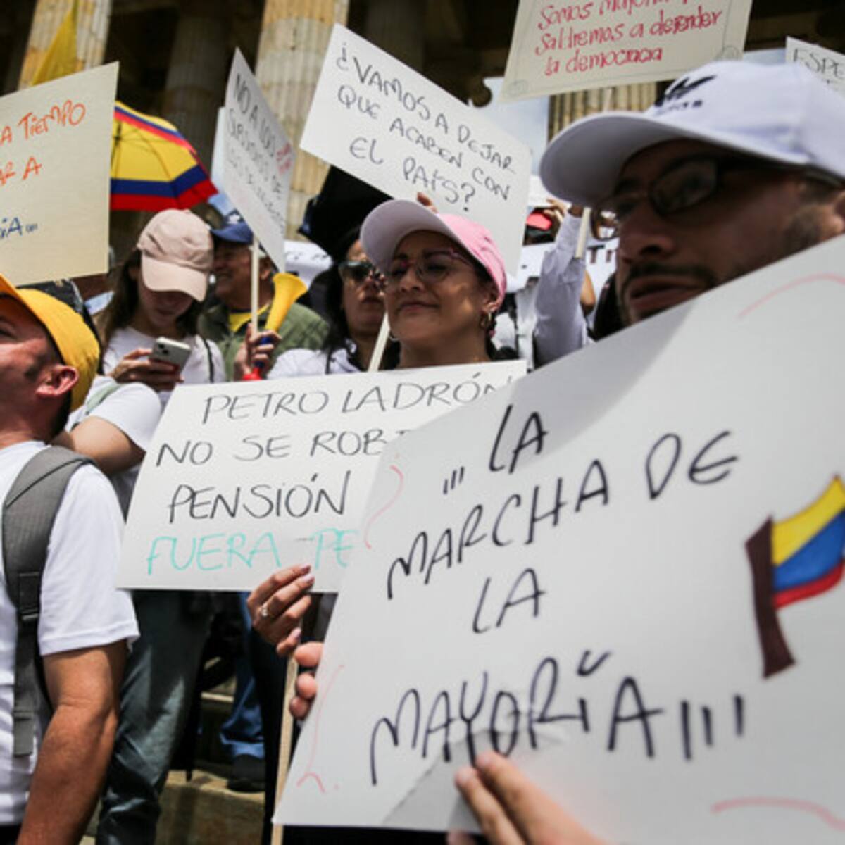 Oposición al Gobierno Petro convocó nueva jornada de marchas: Fecha, ciudades, horarios y más