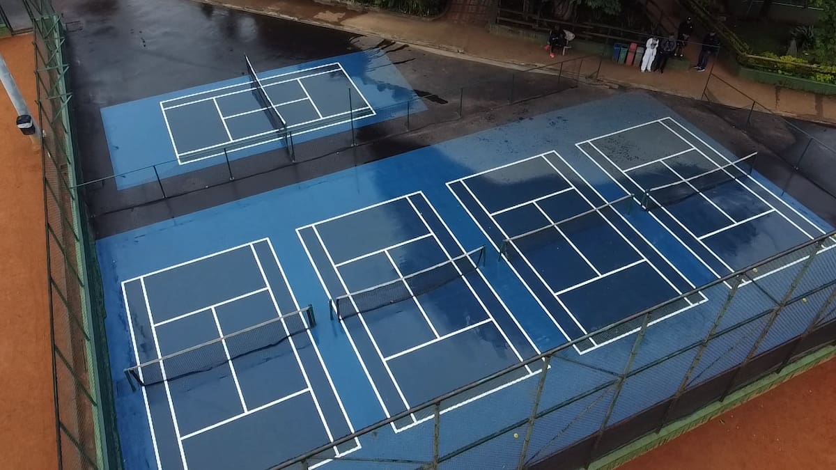 Medellín renueva seis canchas de minitenis en la Unidad Deportiva Atanasio Girardot