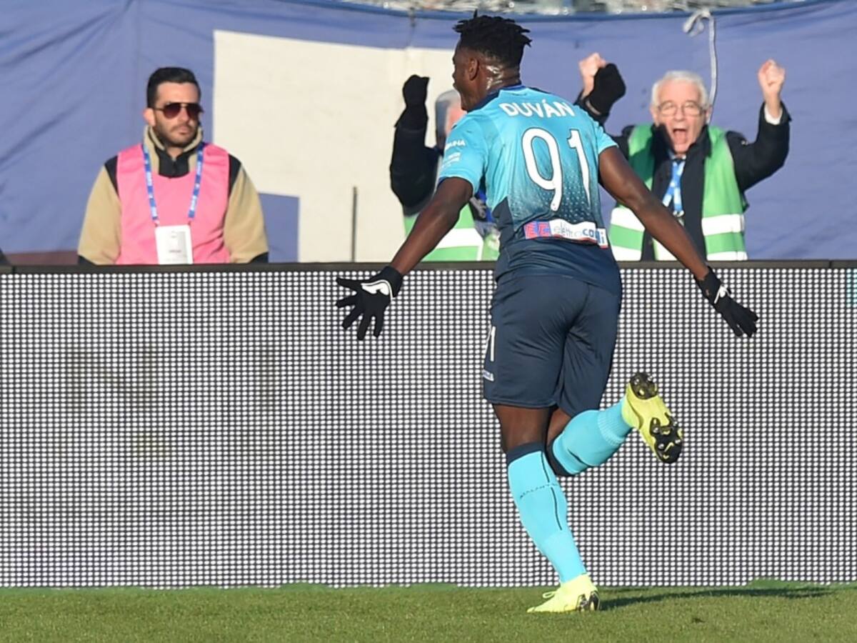 Doblete de Duván Zapata en el empate de Atalanta y Juventus