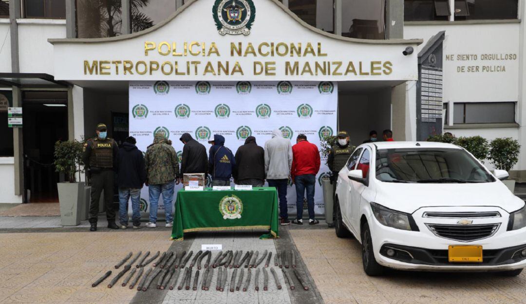 Capturas en Manizales