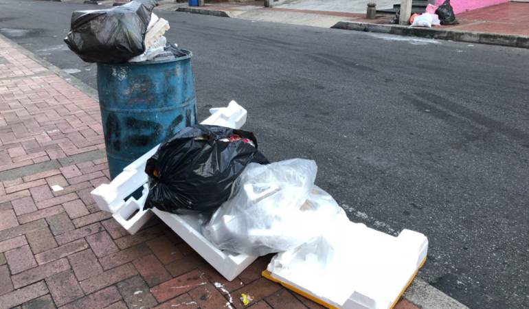 Basura en Bogotá