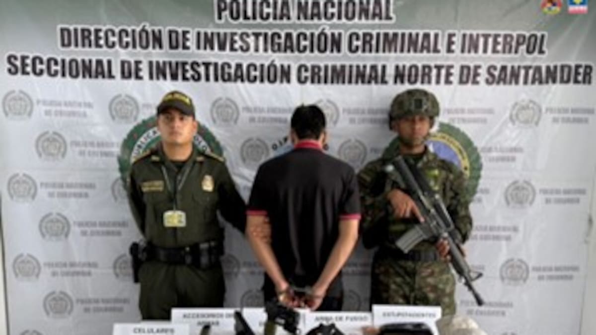 Judicializan a presunto responsable de tráfico de armas y estupefacientes en zona de frontera