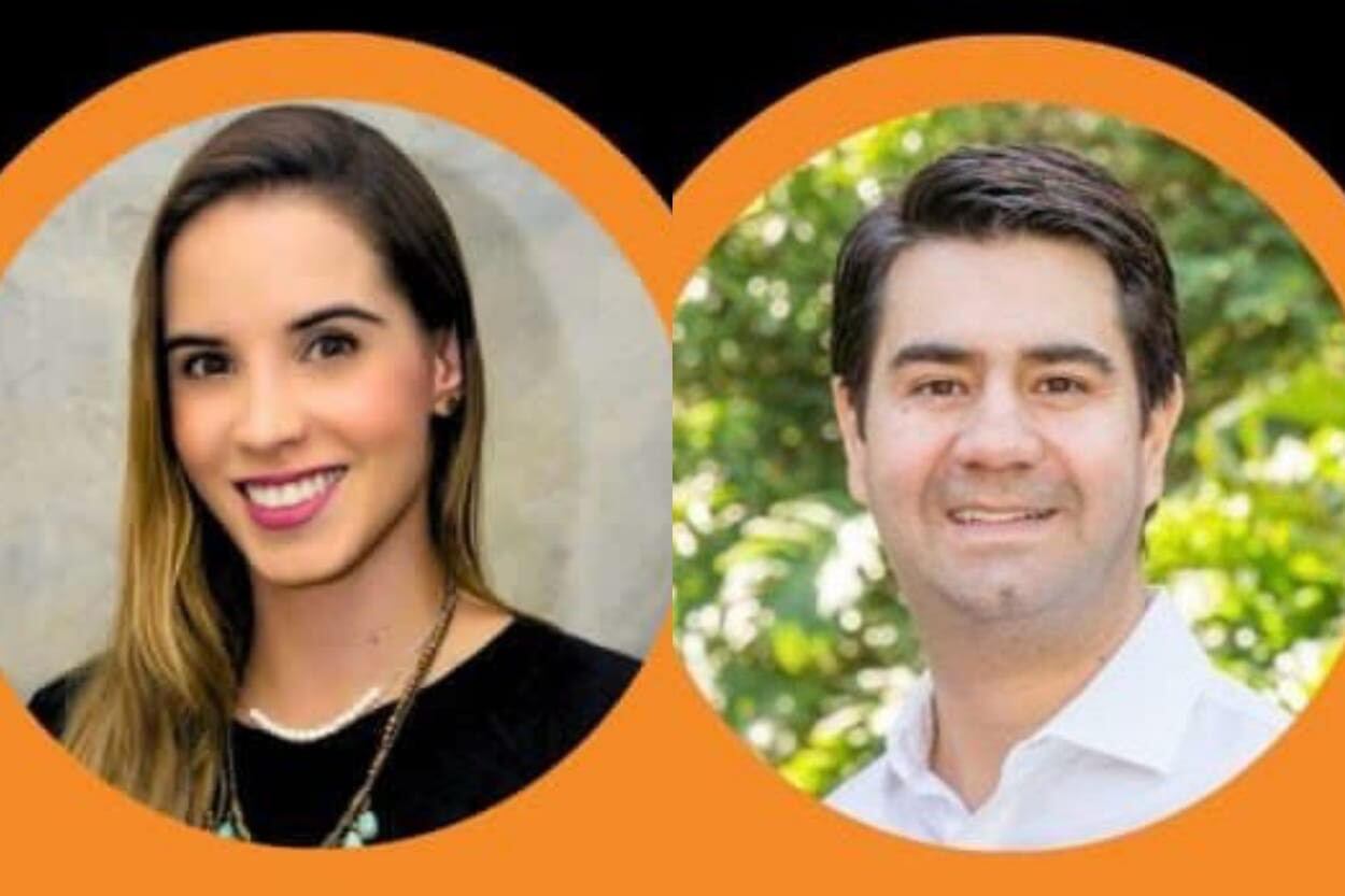 Simón Molina y Natalia Ramírez. Foto: cortesía.