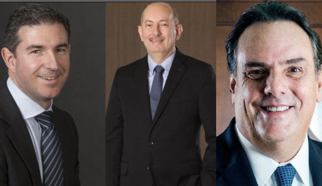 Alejandro Piedrahíta, Carlos Ignacio Gallego y Jorge Mario Velásquez