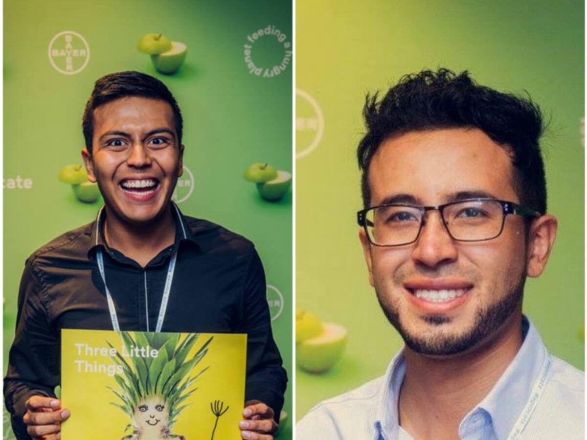 Jóvenes colombianos ganadores del Youth AG Summit en Bélgica