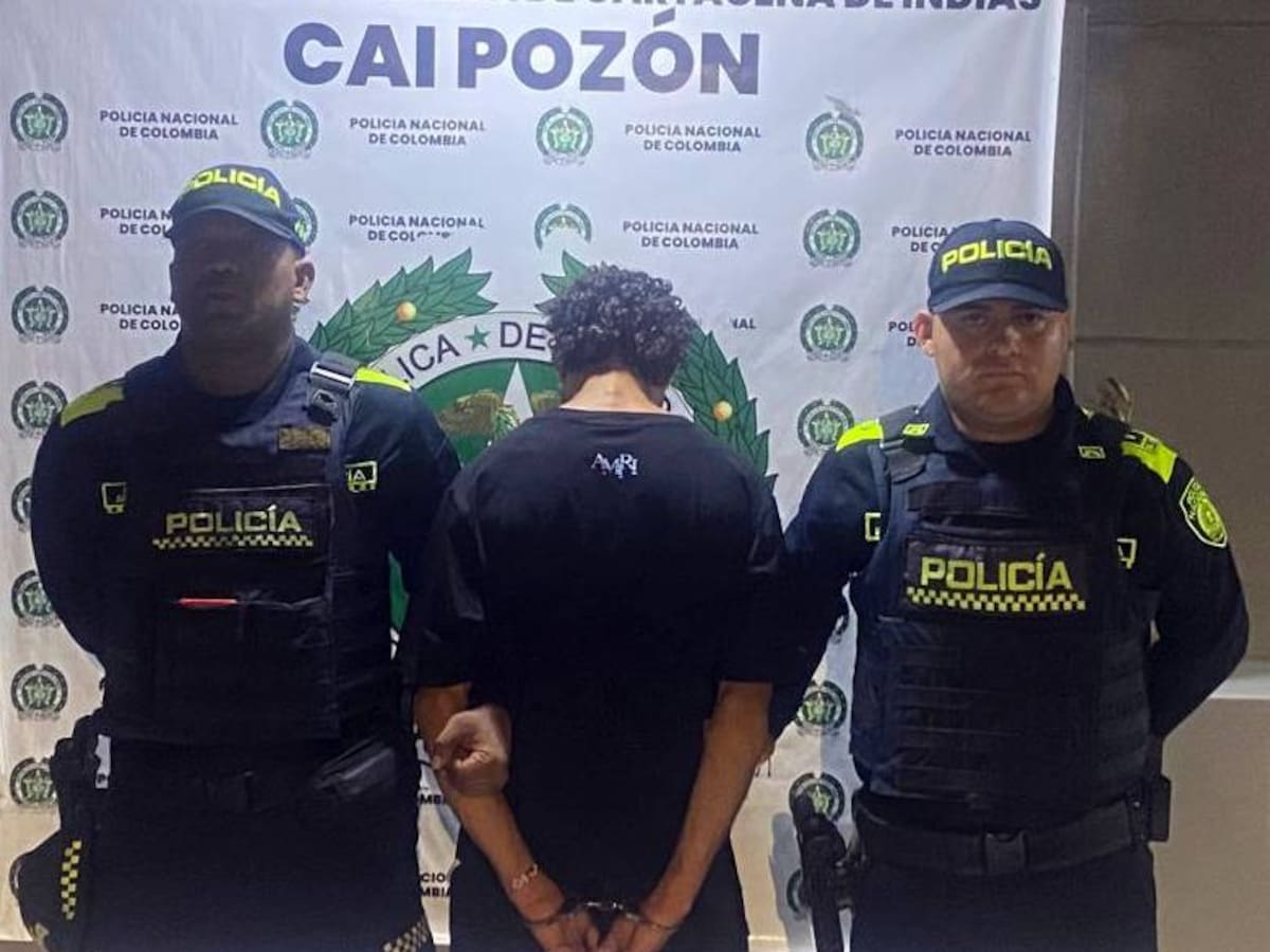 Capturado hombre en el barrio El Pozón con un paquete de marihuana