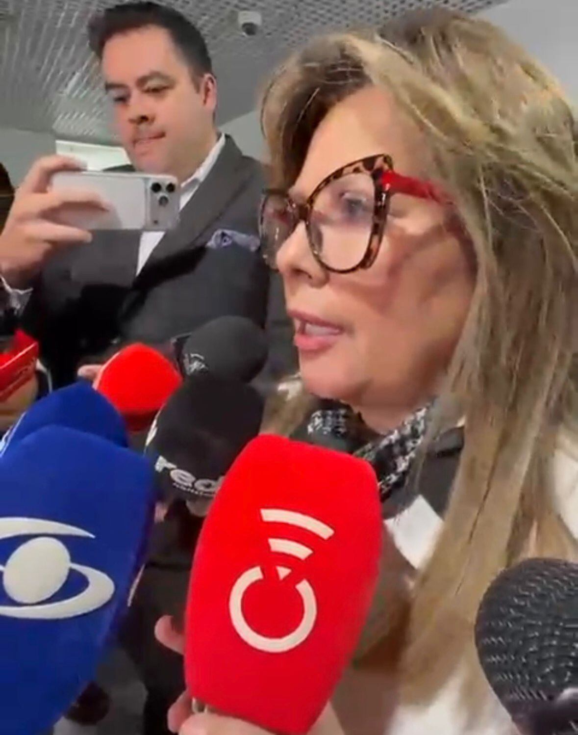 La fiscal general de la Nación, Luz Adriana Camargo se pronunció sobre el caso de Kevin Acosta. Foto: Jenny Angarita.