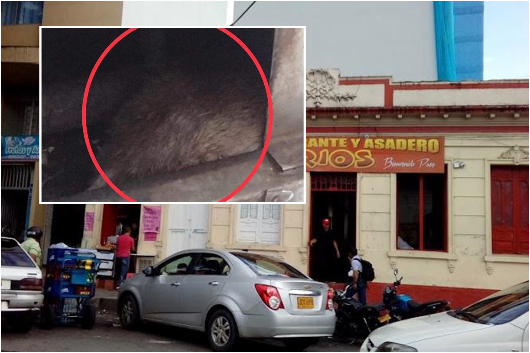 Restaurante cerrado en Ibagué