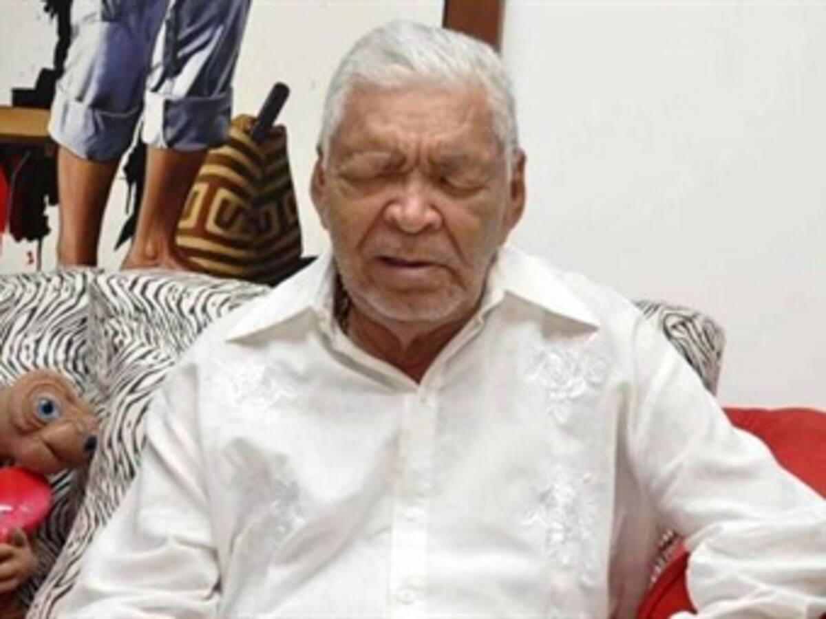 A los 85 años de edad murió el maestro vallenato Leandro Díaz