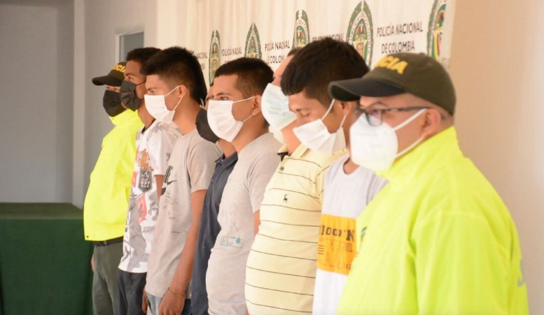 Capturaron a "Los ratones" en Neiva.