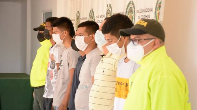 Capturaron a "Los ratones" en Neiva.