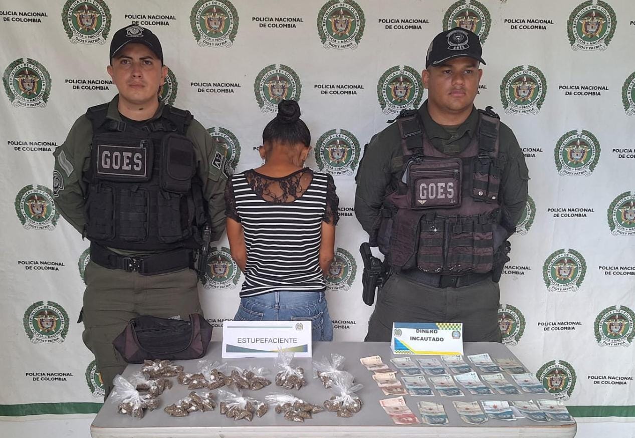 Capturan a “Doña Tulia” una mujer de 51 años que escondía droga en sus partes íntimas