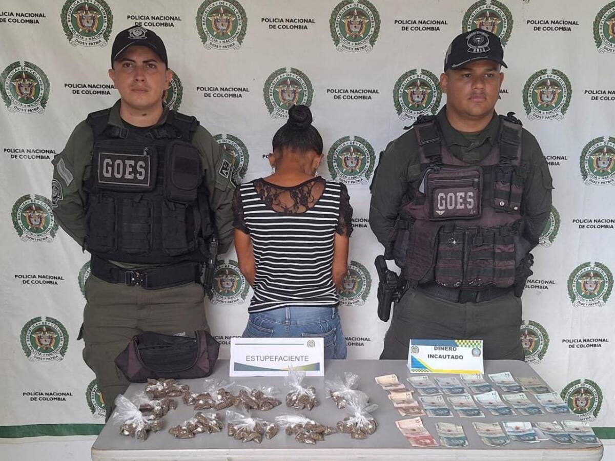 Capturan a “Doña Tulia” una mujer de 51 años que escondía droga en sus partes íntimas