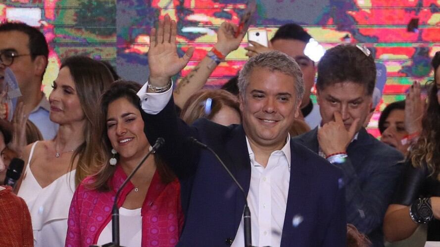 El presidente electo, Iván Duque. Foto: Agencia EFE