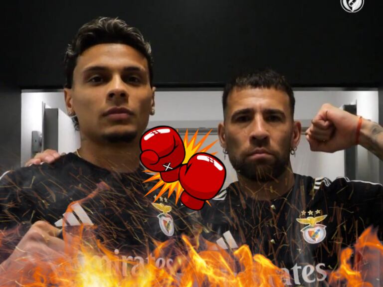 Richard Ríos vs Nicolás Otamendi, tensionante encuentro en Benfica: Guantes puestos y ¿a pelear?