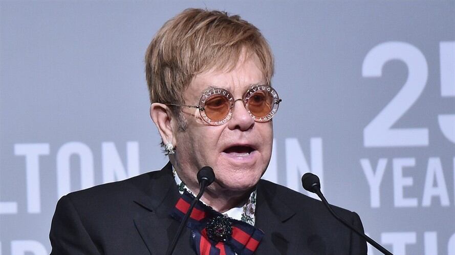 El cantante Elton John. Foto: Getty Images
