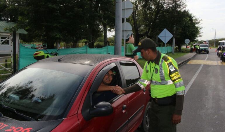 Controles en las vías de Ibagué