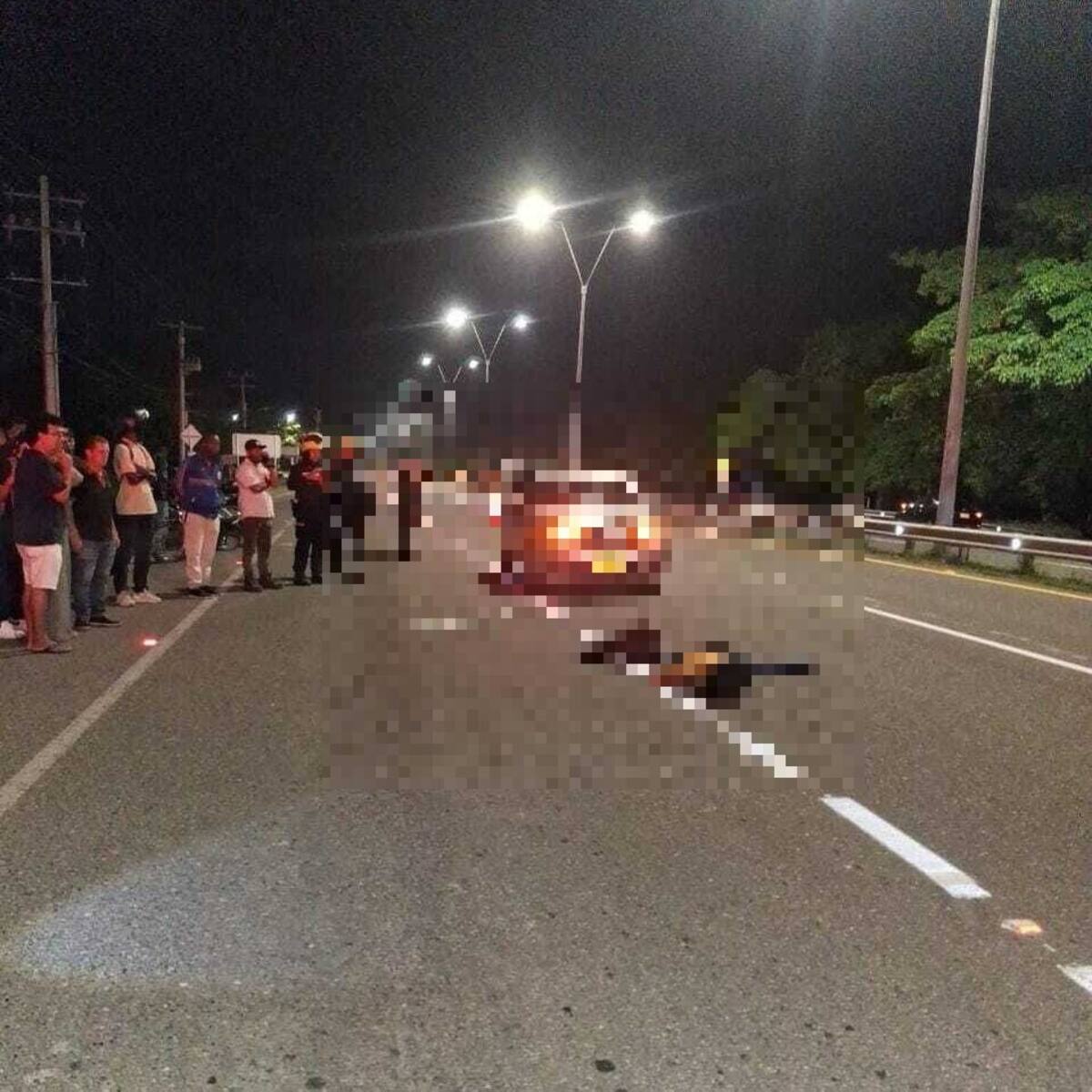 Comerciante murió arrollado en la Vía al Mar, zona norte de Cartagena