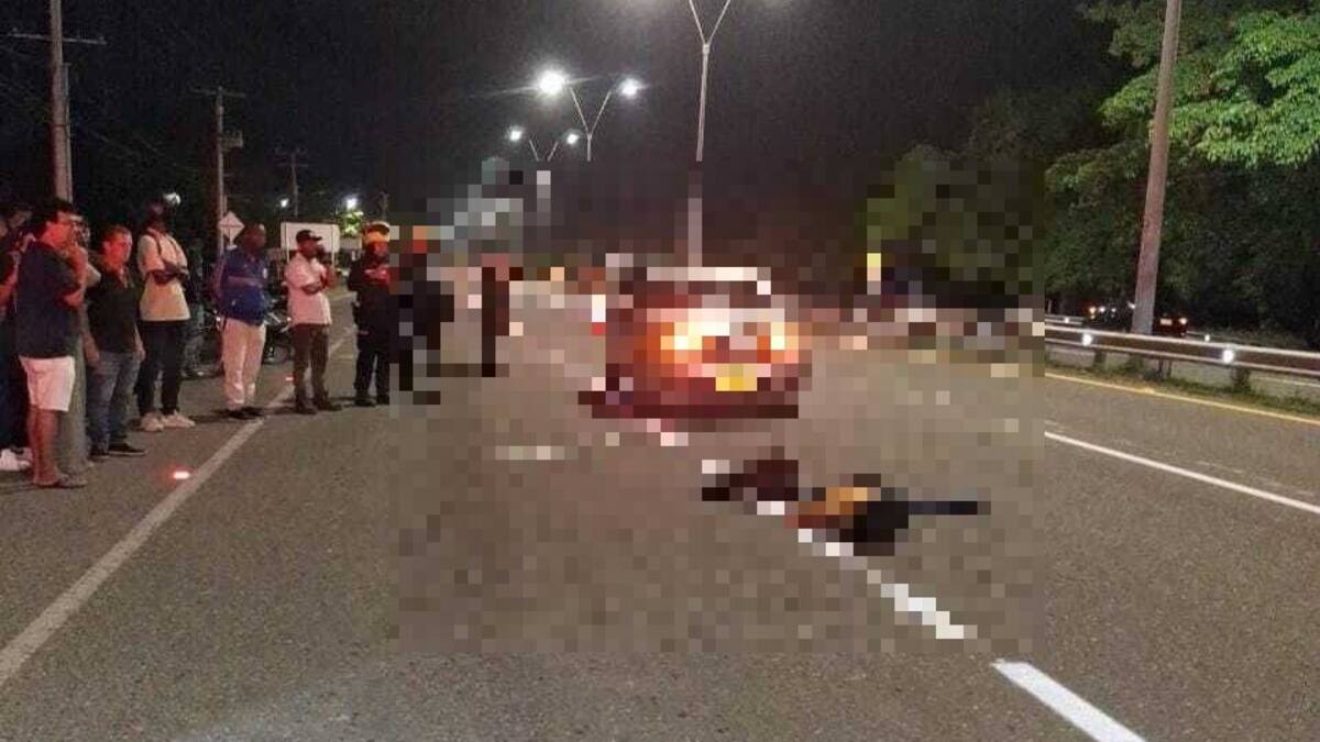 Comerciante murió arrollado en la Vía al Mar, zona norte de Cartagena