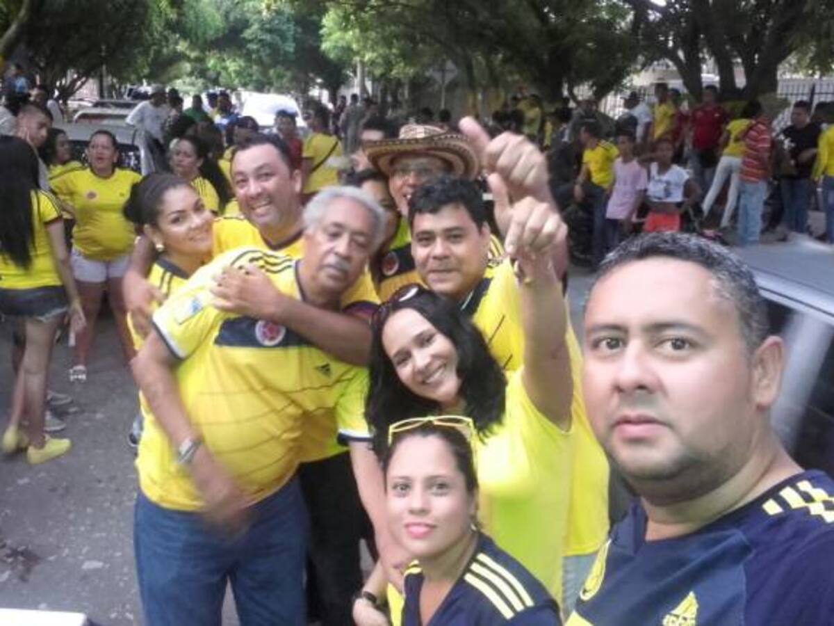 Barranquilla goza con el triunfo de la selección Colombia