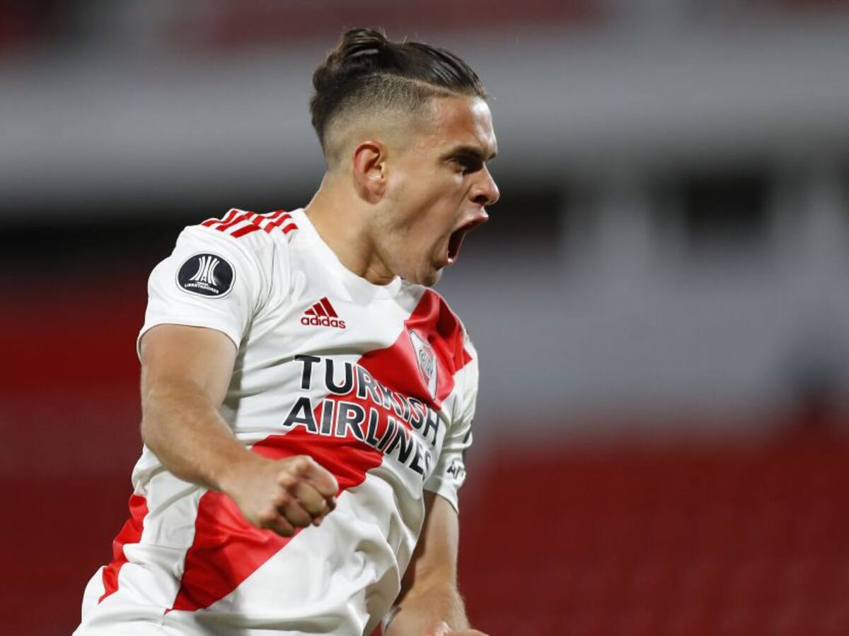 River confirma positivo de Santos Borré al COVID-19 y es baja para Colombia
