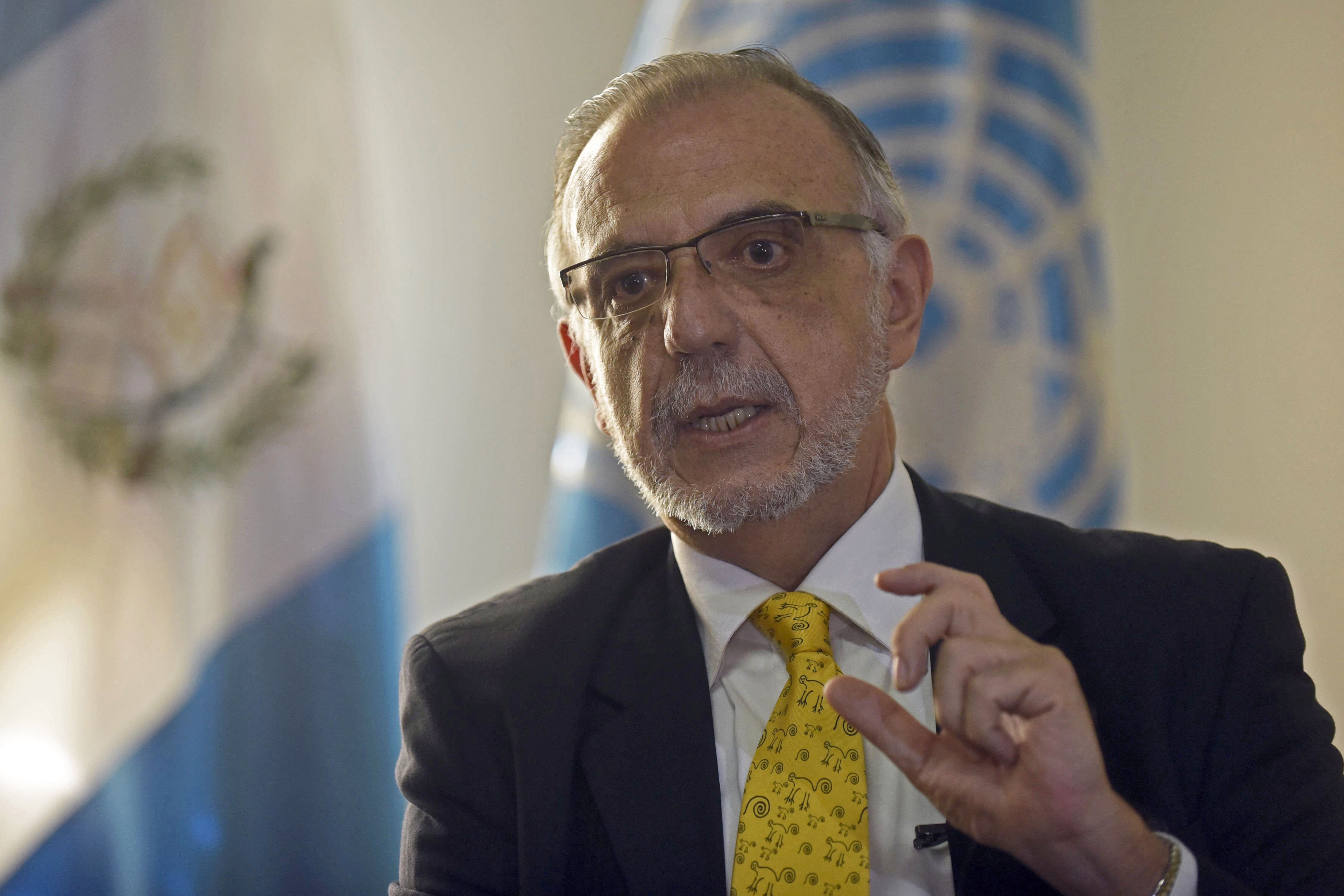 El entonces jefe de la Comisión Contra la Impunidad en Guatemala(CICIG), Iván Velásquez.
(Foto: JOHAN ORDONEZ/AFP via Getty Images)