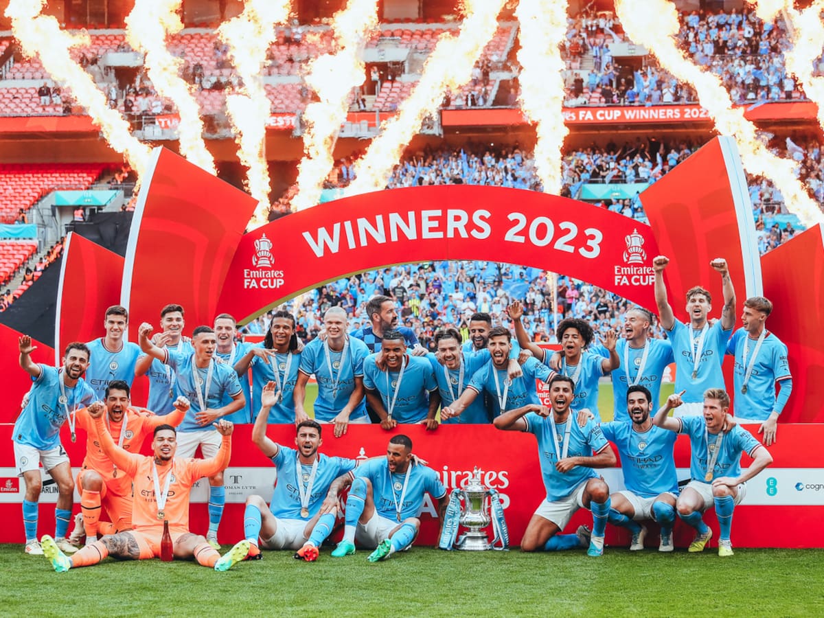 Manchester City conquista la FA Cup y se acerca al triplete