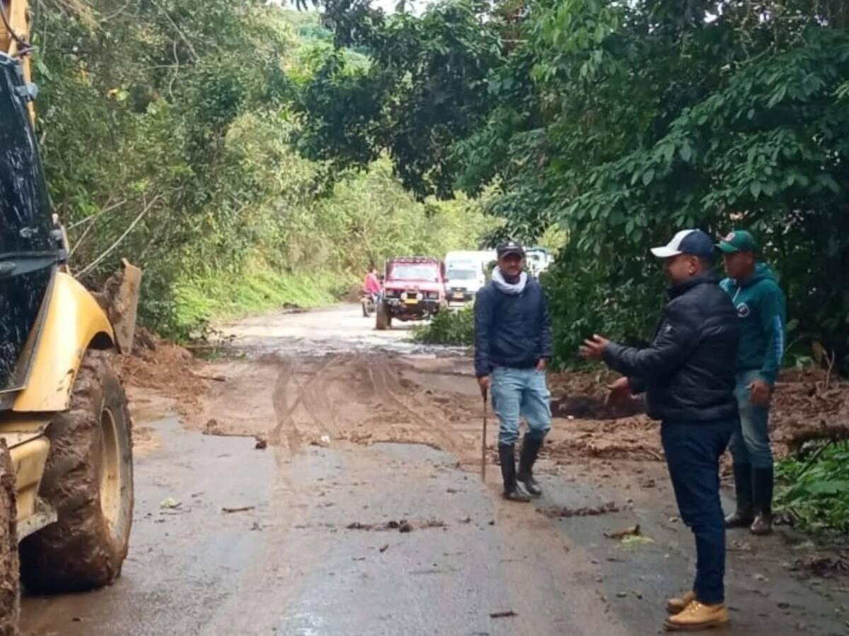 Deslizamientos dejan incomunicadas a todas las veredas de Anzoátegui, Tolima