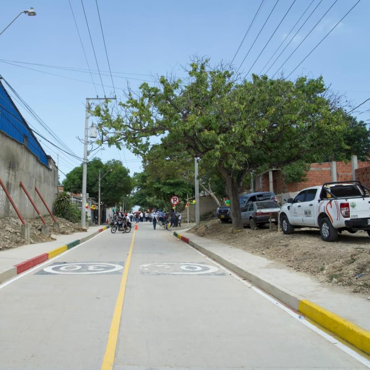 Nueva Calle del Ferrocarril mejora conexión del barrio Puerta de Hierro con Mamonal