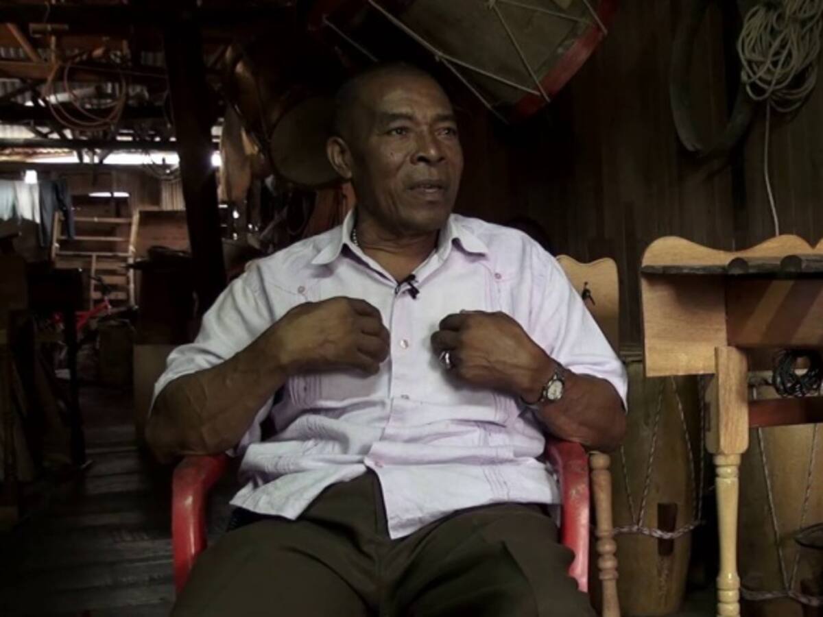 El rey de la marimba, Baudilio Cuama recibió un sentido homenaje