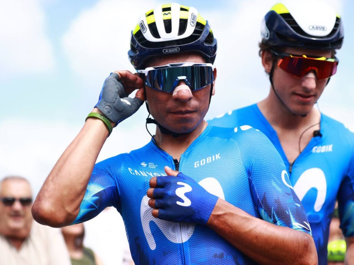 Nairo Quintana prendió las alarmas a días de la Vuelta España: sufrió fuerte accidente