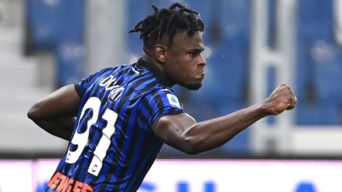 Duván Zapata, el mejor del mes en Atalanta