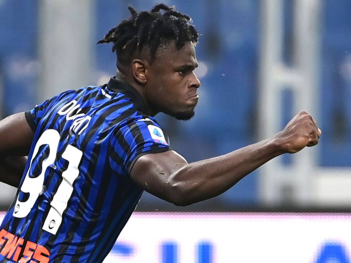 Duván Zapata, el mejor del mes en Atalanta