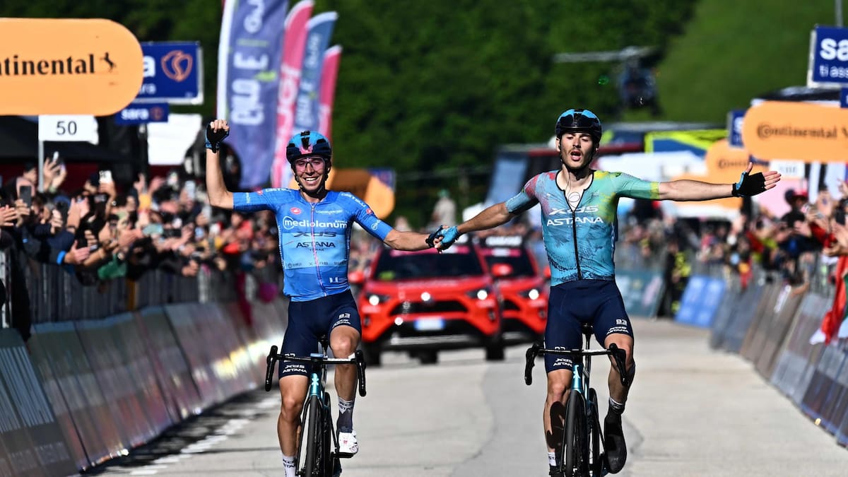 Christian Scaroni, vencedor de la etapa 16 del Giro de Italia 2025, reveló que lo dejaron ganar