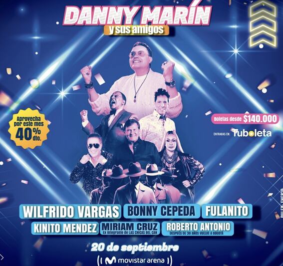 EL MERENGUE SE TOMA A BOGOTA CREDITO DANNY MARING SEPTIEMBRE 2025