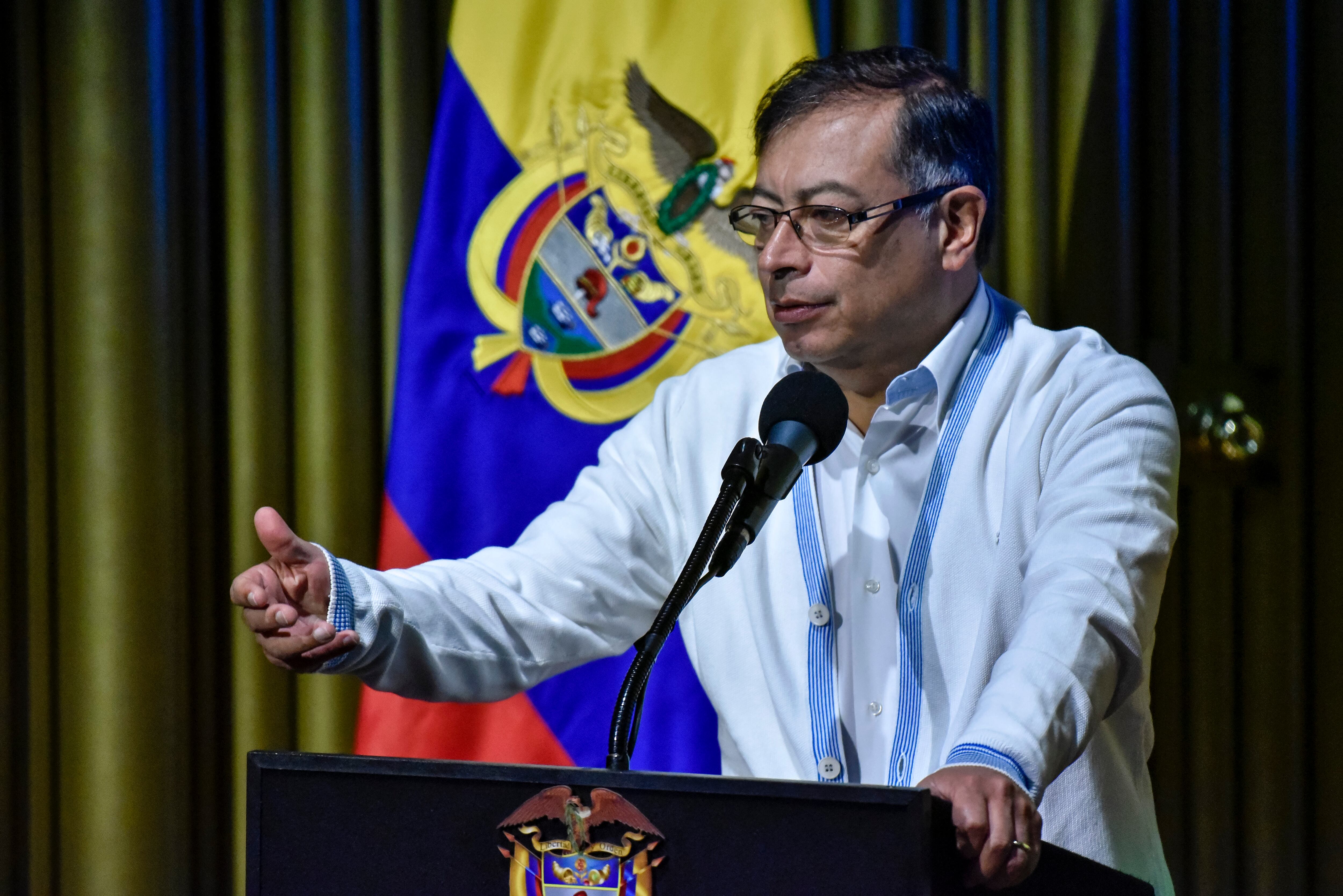 Gustavo Petro. (Photo by Guillermo Legaria Schweizer/Getty Images)