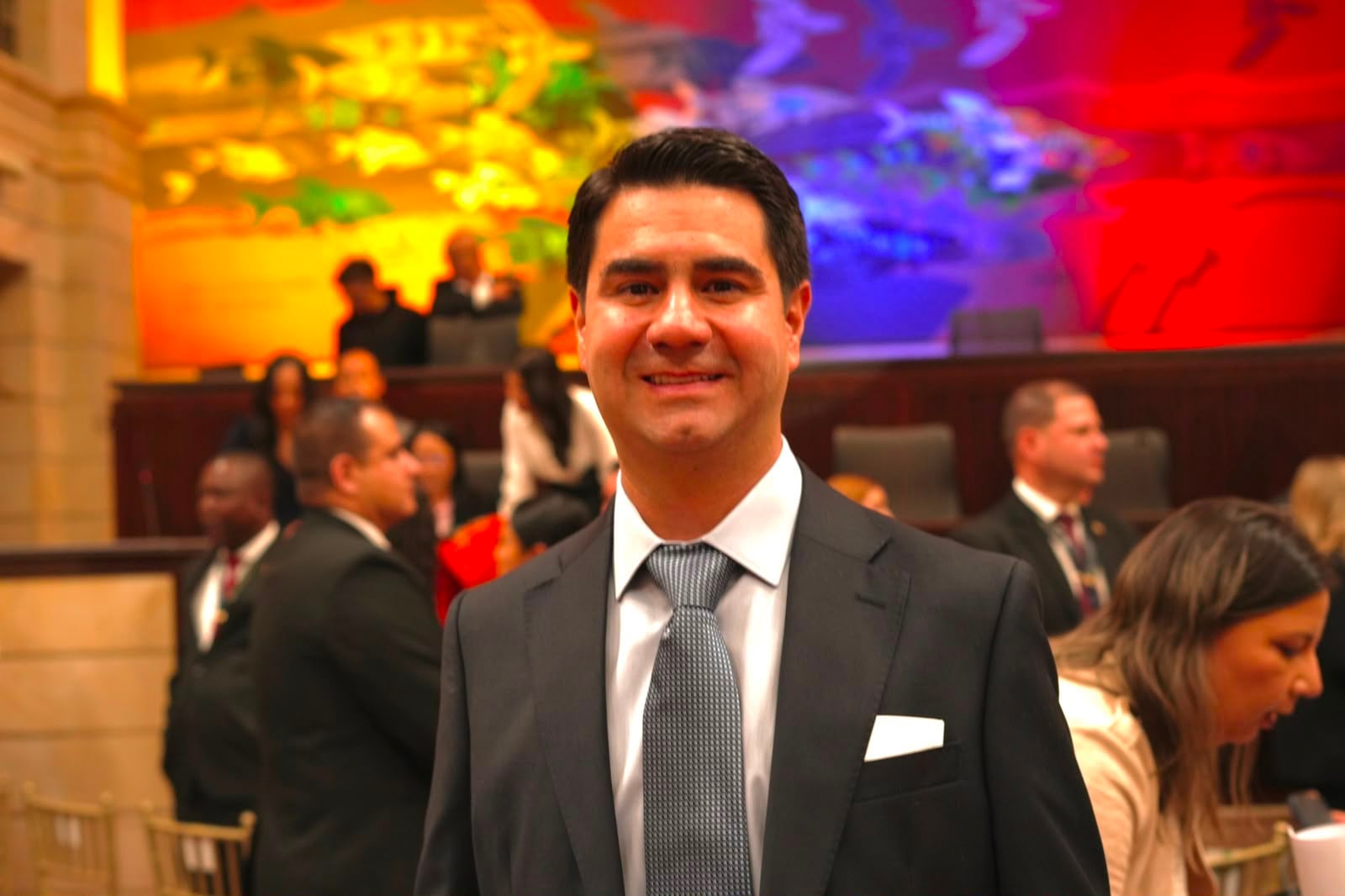 Representante a la Cámara por Antioquia, Simón Molina. Foto: Cortesía Creemos