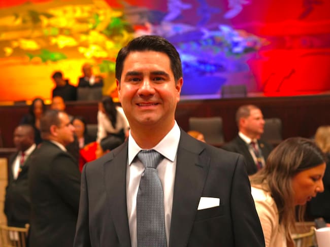 Representante a la Cámara por Antioquia, Simón Molina. Foto: Cortesía Creemos