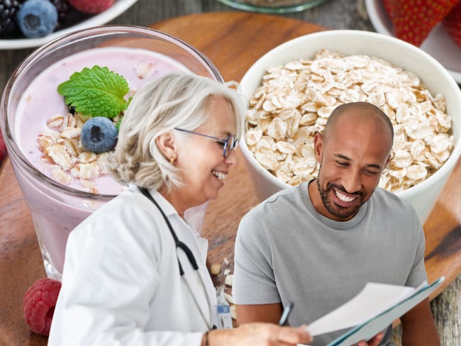 5 beneficios del licuado de frambuesa con avena: Recomendado para personas con el colesterol alto. Crédito: Getty Images