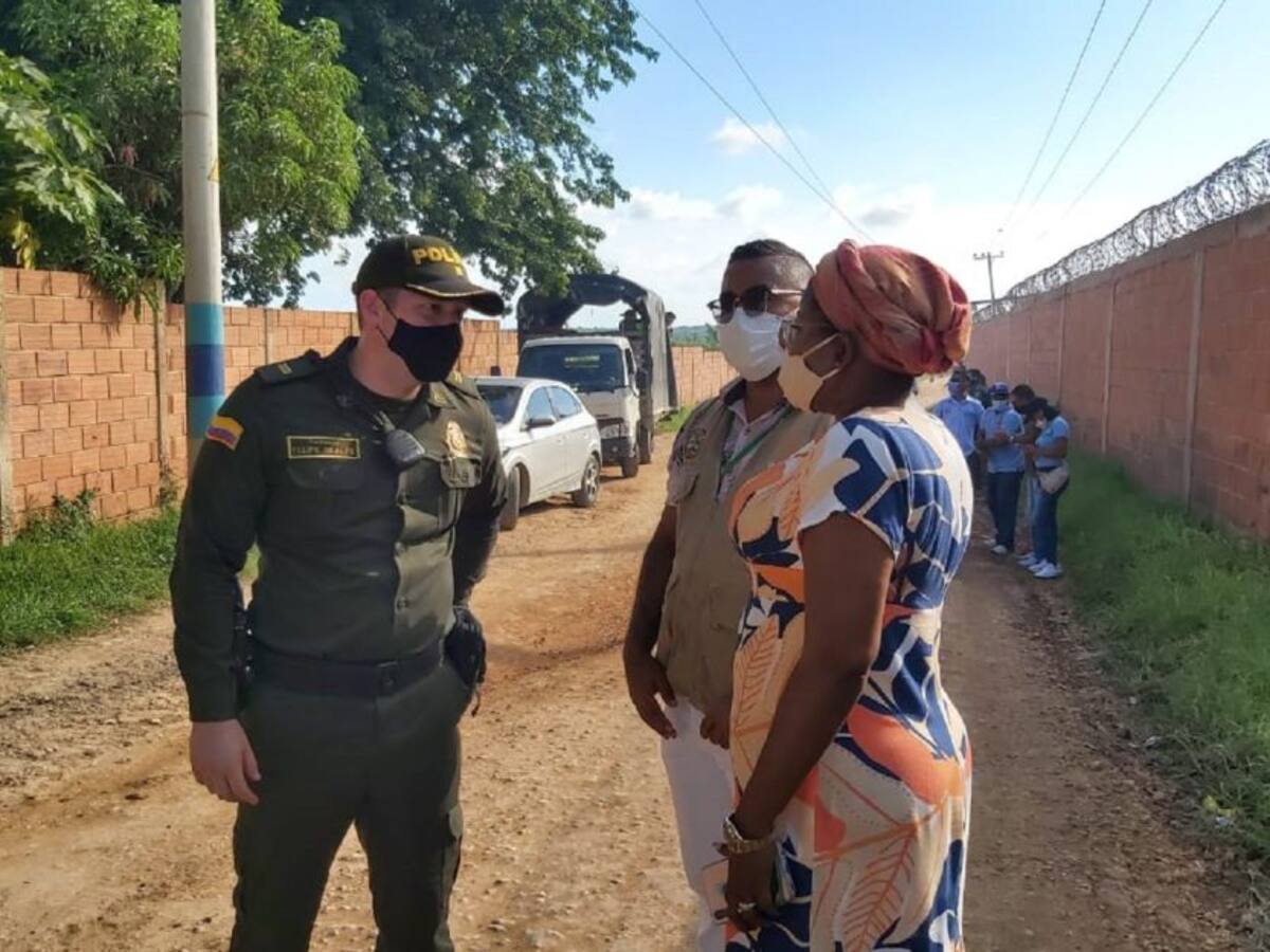 Realizaron caravana de seguridad en la localidad 3 de Cartagena