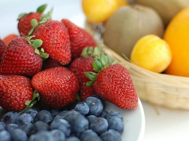 Frutas en barra una opción de alimentación saludable