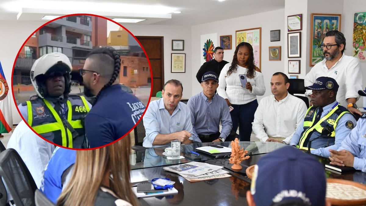 Cali: emiten orden de captura contra hombre acusado de insultos racistas a agente de tránsito