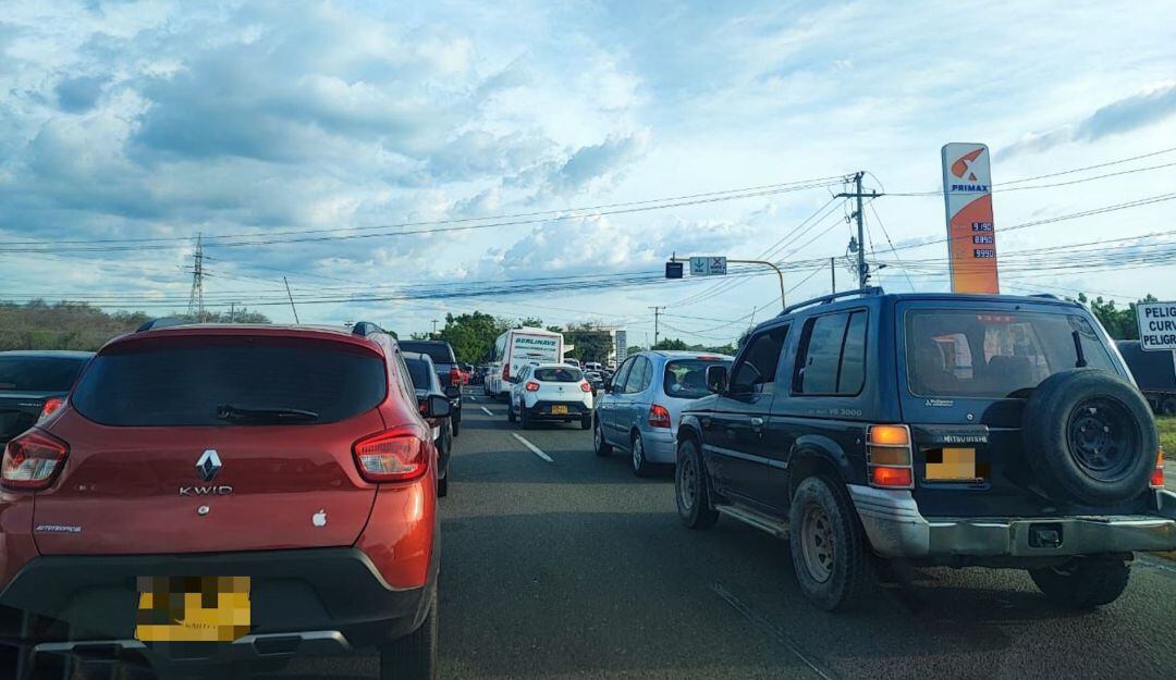 Caos en movilidad Ciénaga - Barranquilla