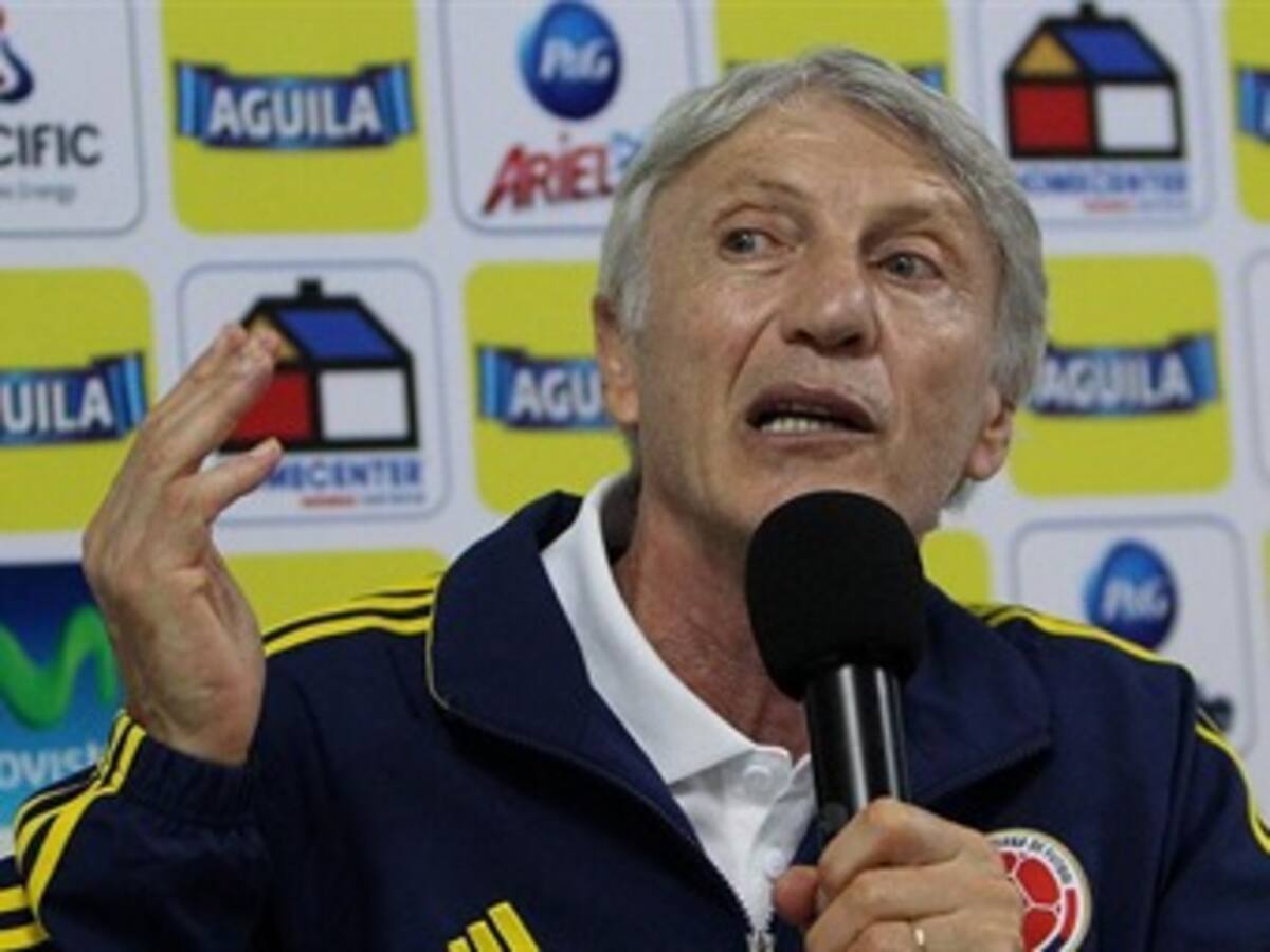 Pékerman DT de Colombia destacó el trabajo de sus dirigidos tras la victoria sobre Perú