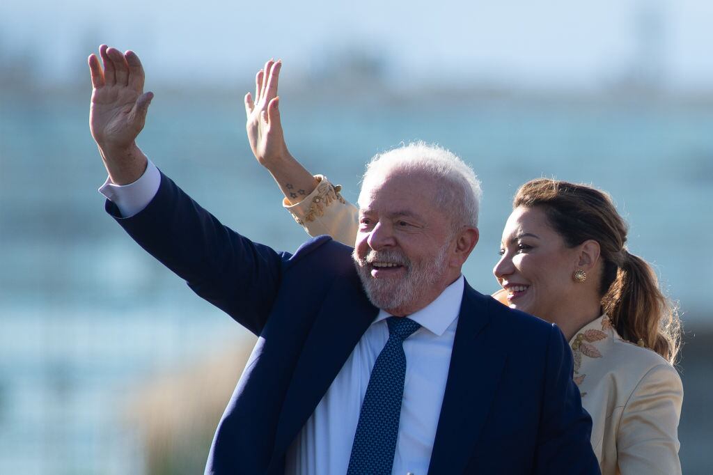BRASILIA, BRAZIL - JANUARY 01:  Lula Da Silva  President of Brazil (Photo by Andressa Anholete/Getty Images)