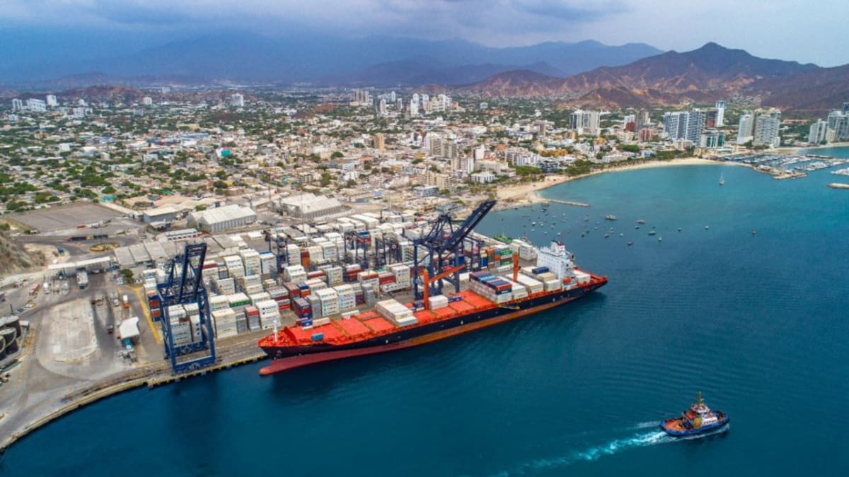 Operaciones del Puerto de Santa Marta han sido estables durante la pandemia