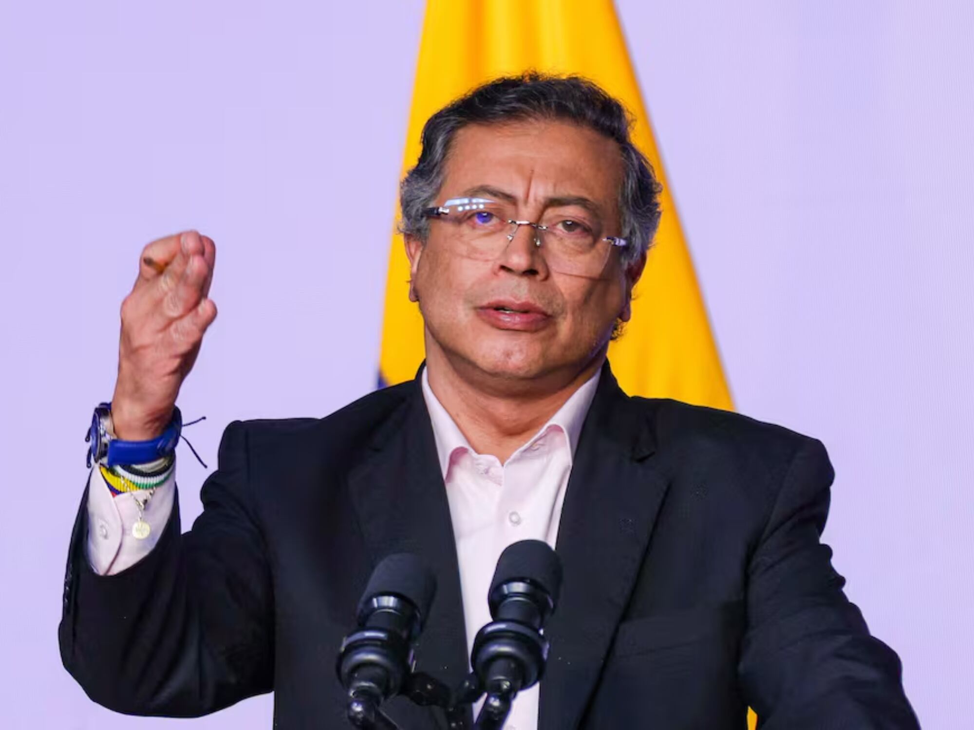 Gustavo Petro en Colombia, el 2 de mayo de 2025.