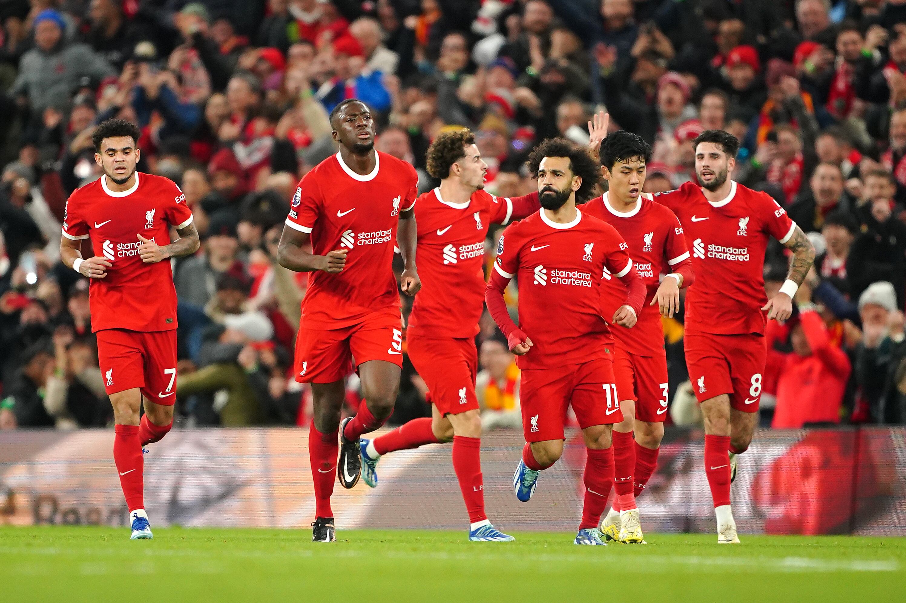 Liverpool cuenta actualmente en su nómina con Luis Díaz. (Photo by Peter Byrne/PA Images via Getty Images)